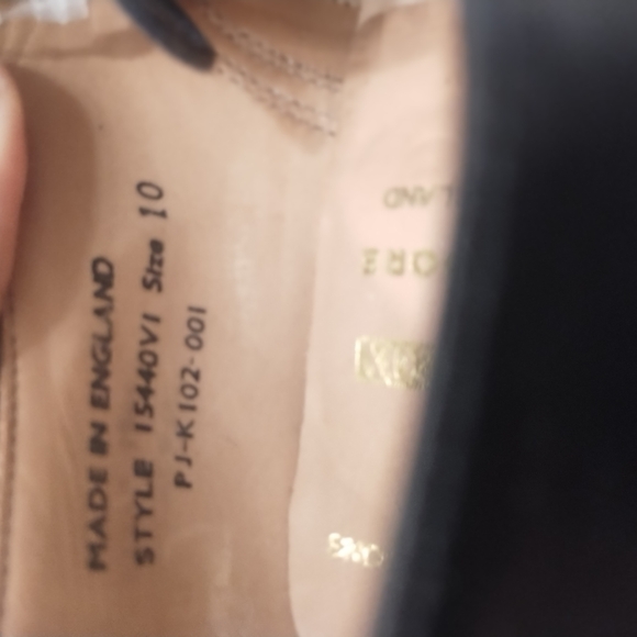 Comme Des Garcons John Moore Black Men's Lace Up Shoes Size 10/ US11 - Picture 4 of 7